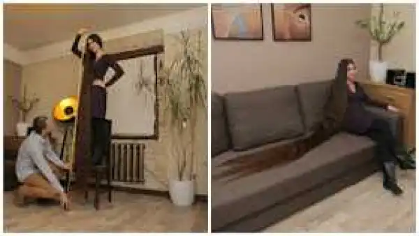 Photos: Meet the lady who took 20 years to grow out her hair, See what it looks like